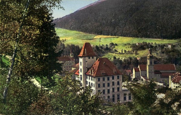 Chur, Convikt und Hofkirche Vorderseite