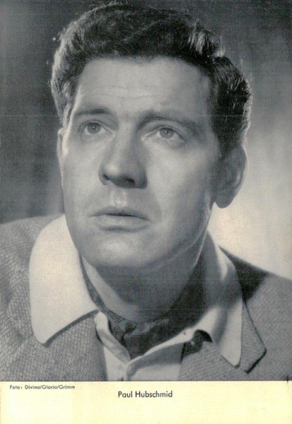 Paul Hubschmid Vorderseite