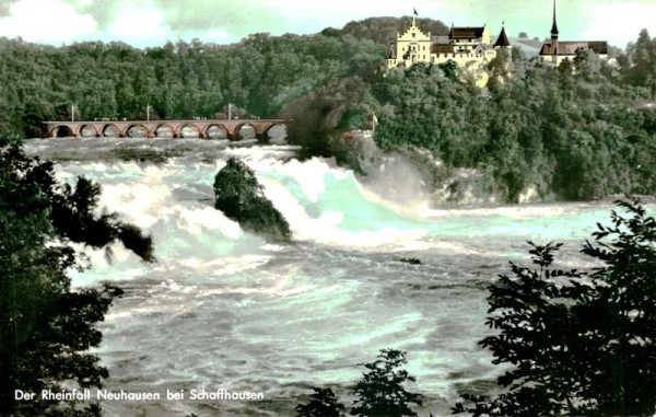Neuhausen bei Schaffhausen, Der Rheinfall  Vorderseite