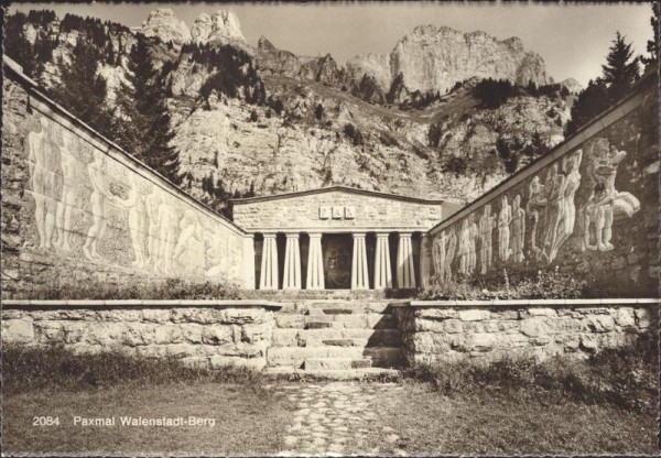 Paxmal Walenstadt-Berg Vorderseite