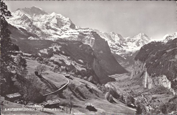 Interlaken-Lauterbrunnen mit Jungfrau