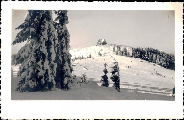 Weberbergbaude, Deutschböhmen, Zenkner Vorderseite