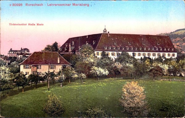 Rorschach - Lehrerseminar Mariaberg Vorderseite