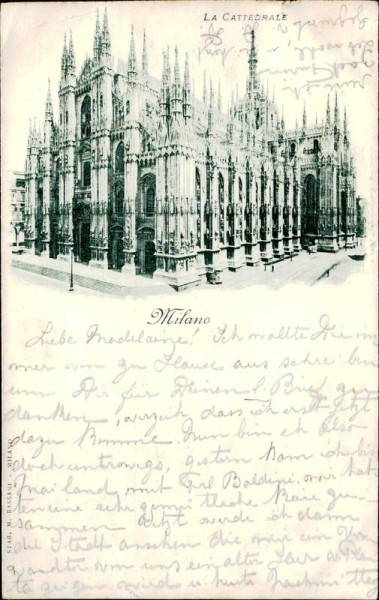 Mailänder Dom Vorderseite