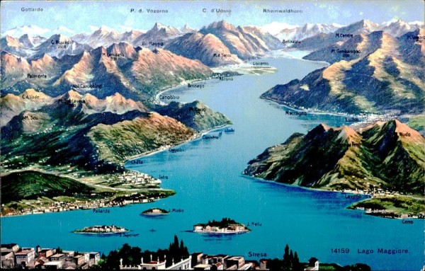 Lago Maggiore Vorderseite