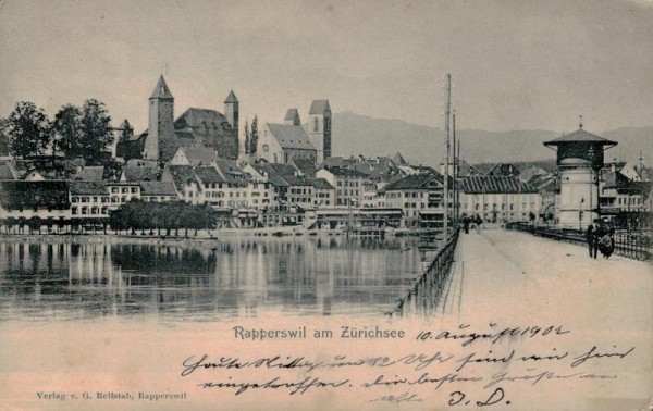 Rapperswil am Zürichsee Vorderseite
