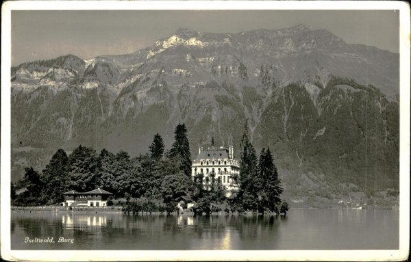 Iseltwald, Burg Vorderseite