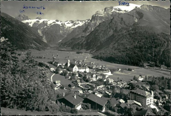 Engelberg mit Titlis und Spannort Vorderseite