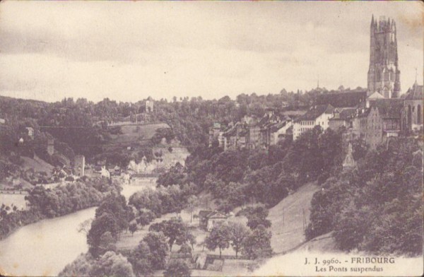 Fribourg - Les Ponts suspendus