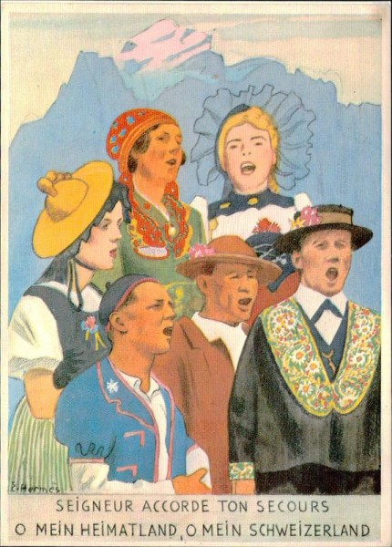 O mein Heimatland... REPRODUKTION Vorderseite