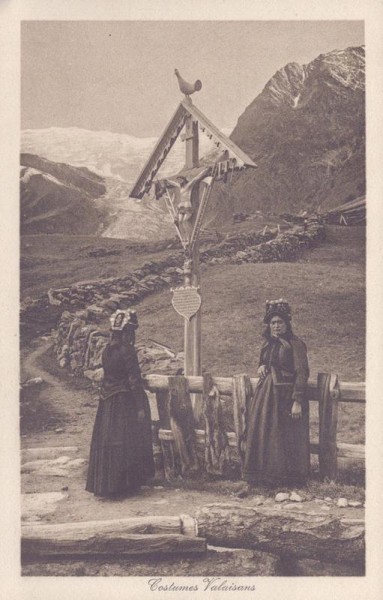 Costumes Valaisans (Walliser Kostüme) Vorderseite