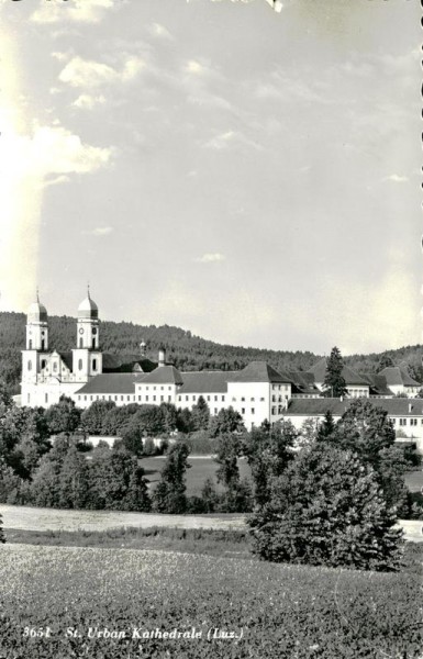 St. Urban Kathedrale Luzern Vorderseite