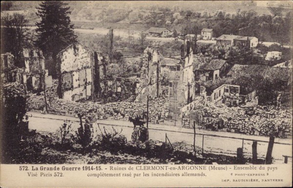 Ruines de Clermont-en-Argonne