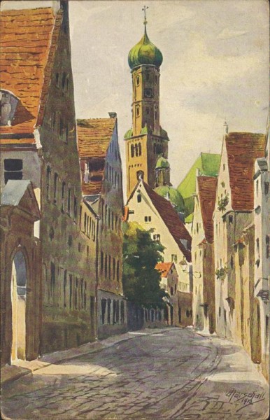Augsburg - Kohlergasse. Vorderseite