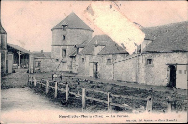 Neuvillette-Fleury - La Ferme Vorderseite