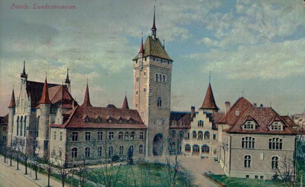 Zürich, Landesmuseum Vorderseite