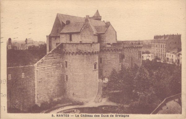 Nantes - le Château des Ducs de Bretagne