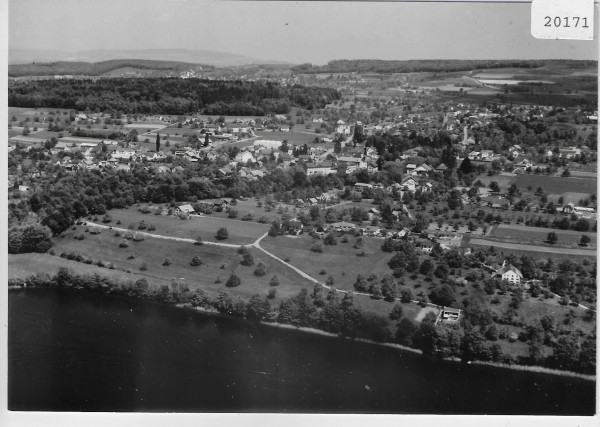 Flugaufnahme Meisterschwanden Fahrwangen