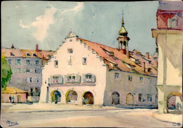 St. Gallen, Kaufhaus Vorderseite