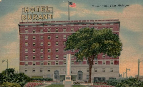 Flint Michigan, Durant Hotel Vorderseite