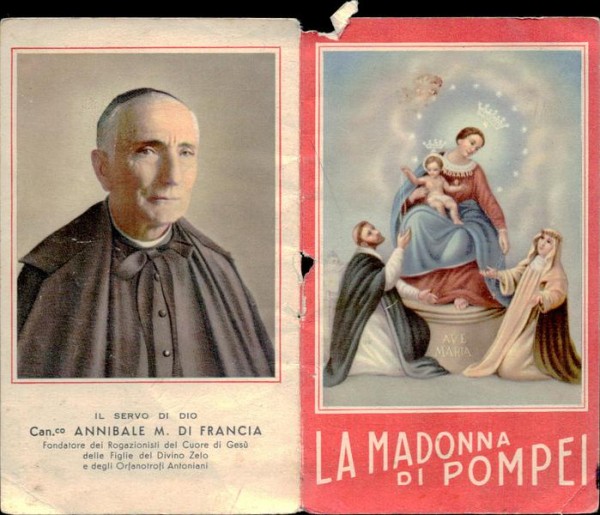 La Madonna di Pompei Vorderseite