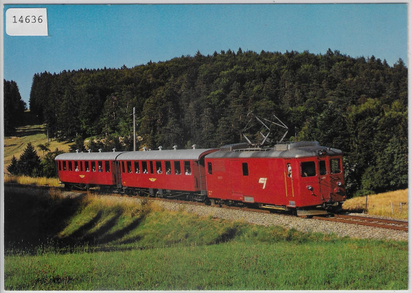 Chemins de fer du Jura (CJ) Train Bahn Zug treno