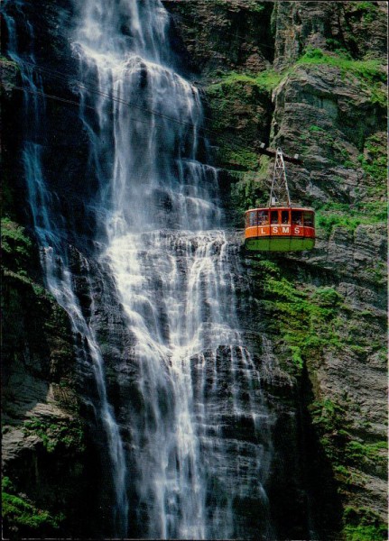 Der Mürrenbach im Lauterbrunnental