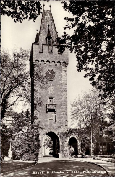 Basel, St.Albantor Vorderseite