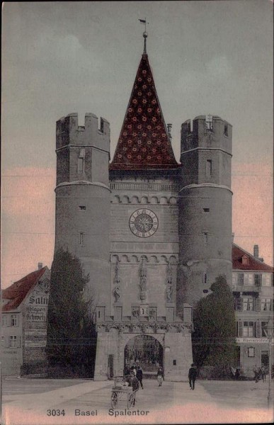 Spalentor (Basel Stadt) Vorderseite
