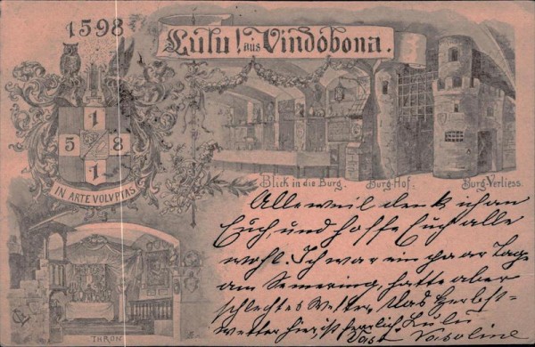 Lulu aus Vindobona, Wien Vorderseite