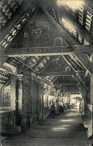 Spreuerbrücke (Luzern) Vorderseite