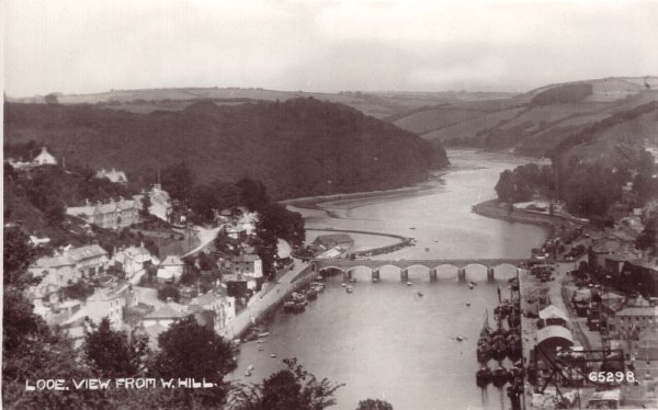 Looe. View from W.Hill