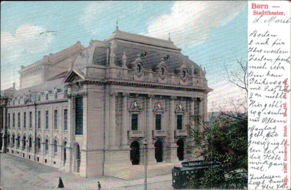 Bern - Stadttheater Vorderseite
