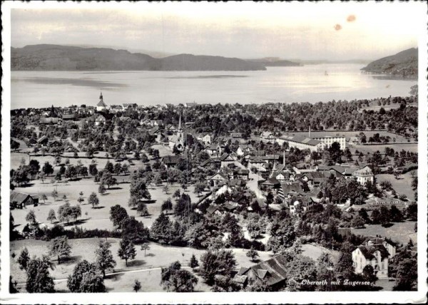 Oberarth mit Zugersee Vorderseite