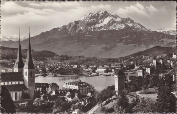 Luzern mit Pilatus