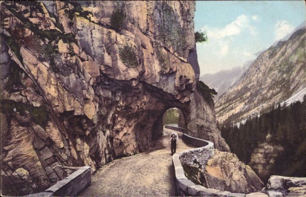 Grimselstrasse beim Handeggfall