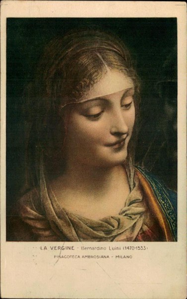 La Vergine - Bernardino Luini (1470-1533) Vorderseite