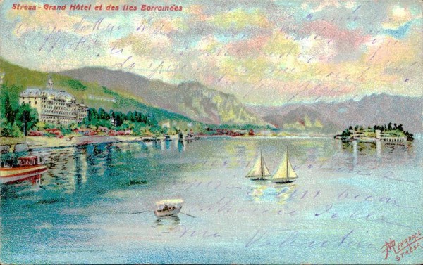 Stresa-Grand Hotel et des Iles Borromées Vorderseite