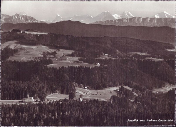 Ausblick vom Kurhaus Chuderhüsi