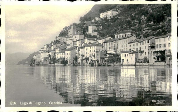 Lago di Lugano - Gandria Vorderseite