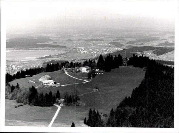 Gasthaus Bachtel-Kulm, Flugaufnahme Vorderseite