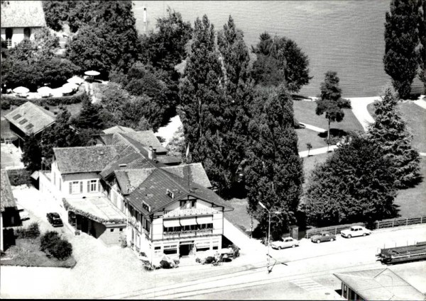 Romanshorn, Seehotel Schweizerhaus, Flugaufnahme Vorderseite