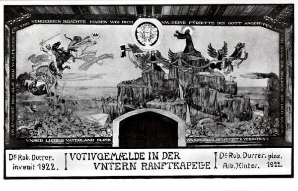 Votivgemaelde in der Untern Ranftkapelle Vorderseite