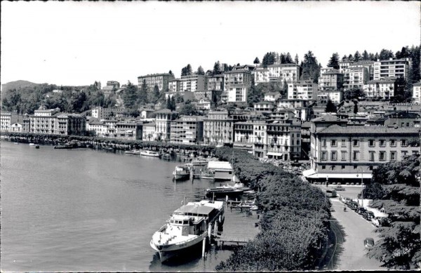 Lugano, Lungolago Vorderseite