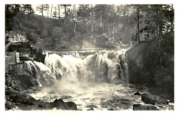 Nesslau, Giessenfall Vorderseite