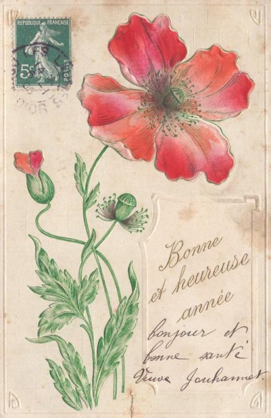 Bonne et heureuse année Vorderseite