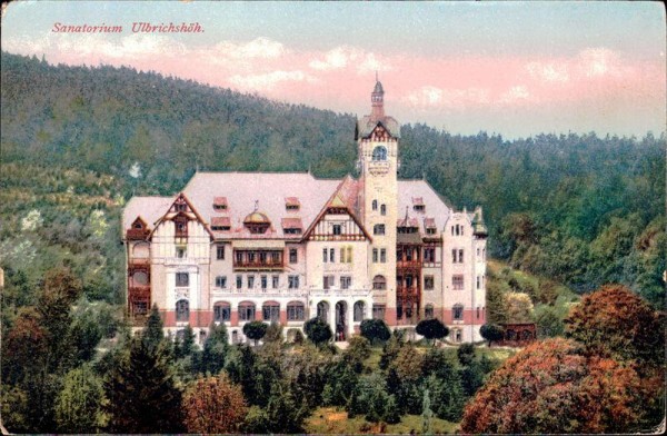 Sanatorium Ulbrichshöh. Vorderseite