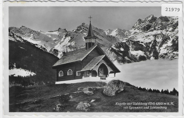 Kapelle auf Haldiberg mit Spannort und