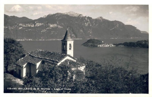 Bellagio da S. Martino - Lago di Como Vorderseite