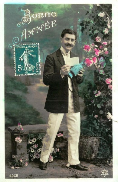 Bonne Année Vorderseite